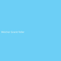 Weicher Granit-Teller