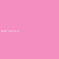 Guter Granit-Hut