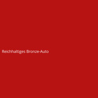 Reichhaltiges Bronze-Auto