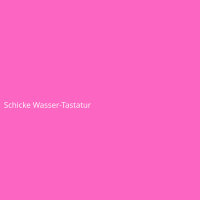 Schicke Wasser-Tastatur